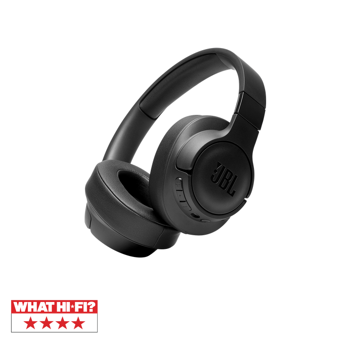 JBL Tune 750BTNC - Black - Wireless Over-Ear ANC Headphones - Hero image number null